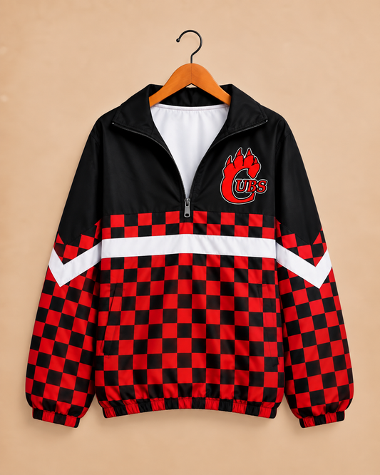Brownfield Checkered Windbreaker