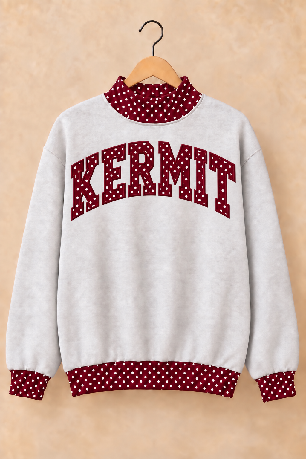 Kermit Yellow Jackets Mockneck - Grey