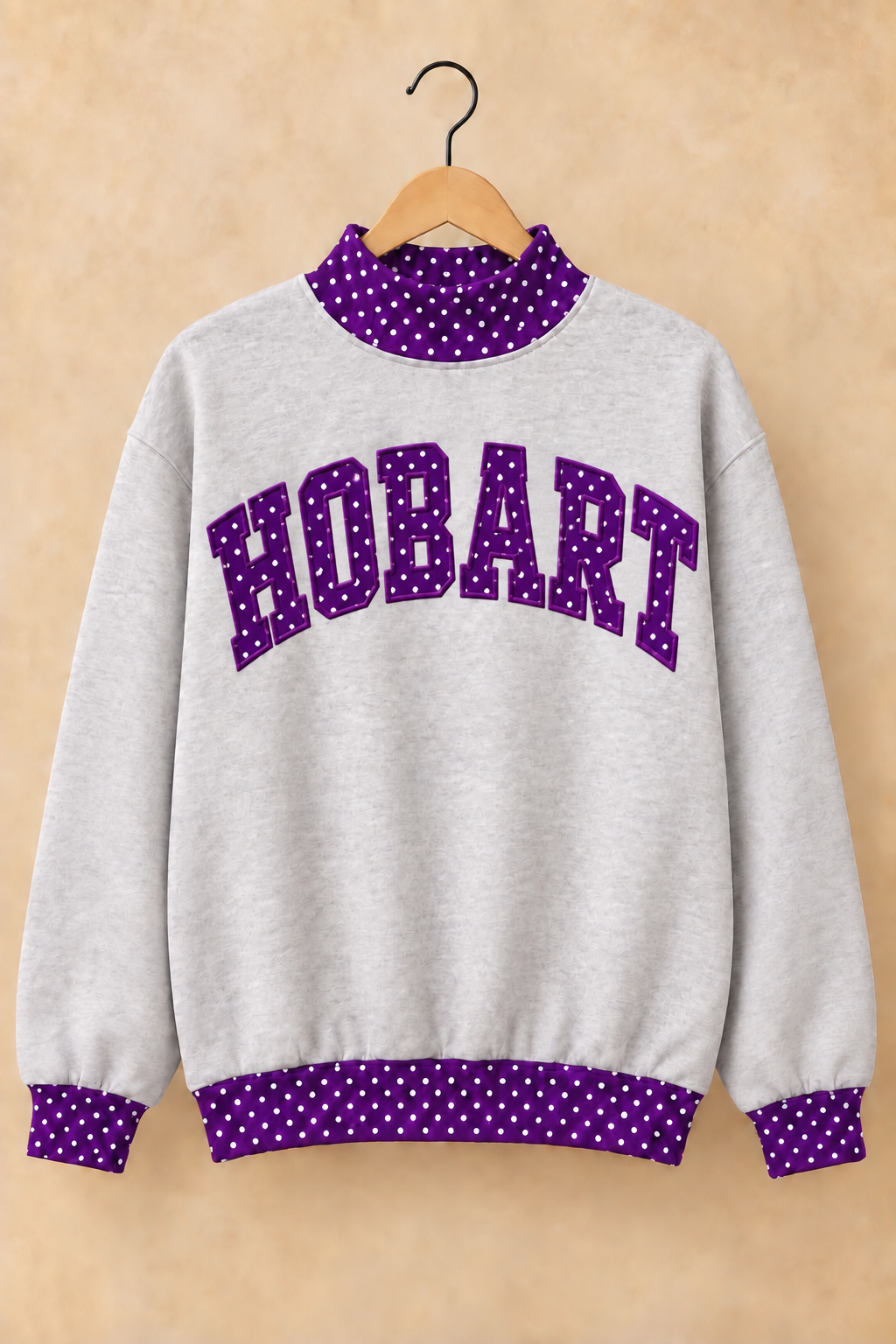 Hobart Brickies Mockneck - Grey
