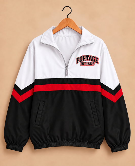 Portage Classic Black Windbreaker