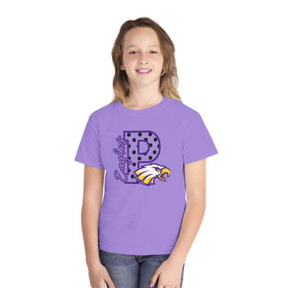 Youth Pecos Polka Dot Pride - Comfort Color Tee - 9 Colors
