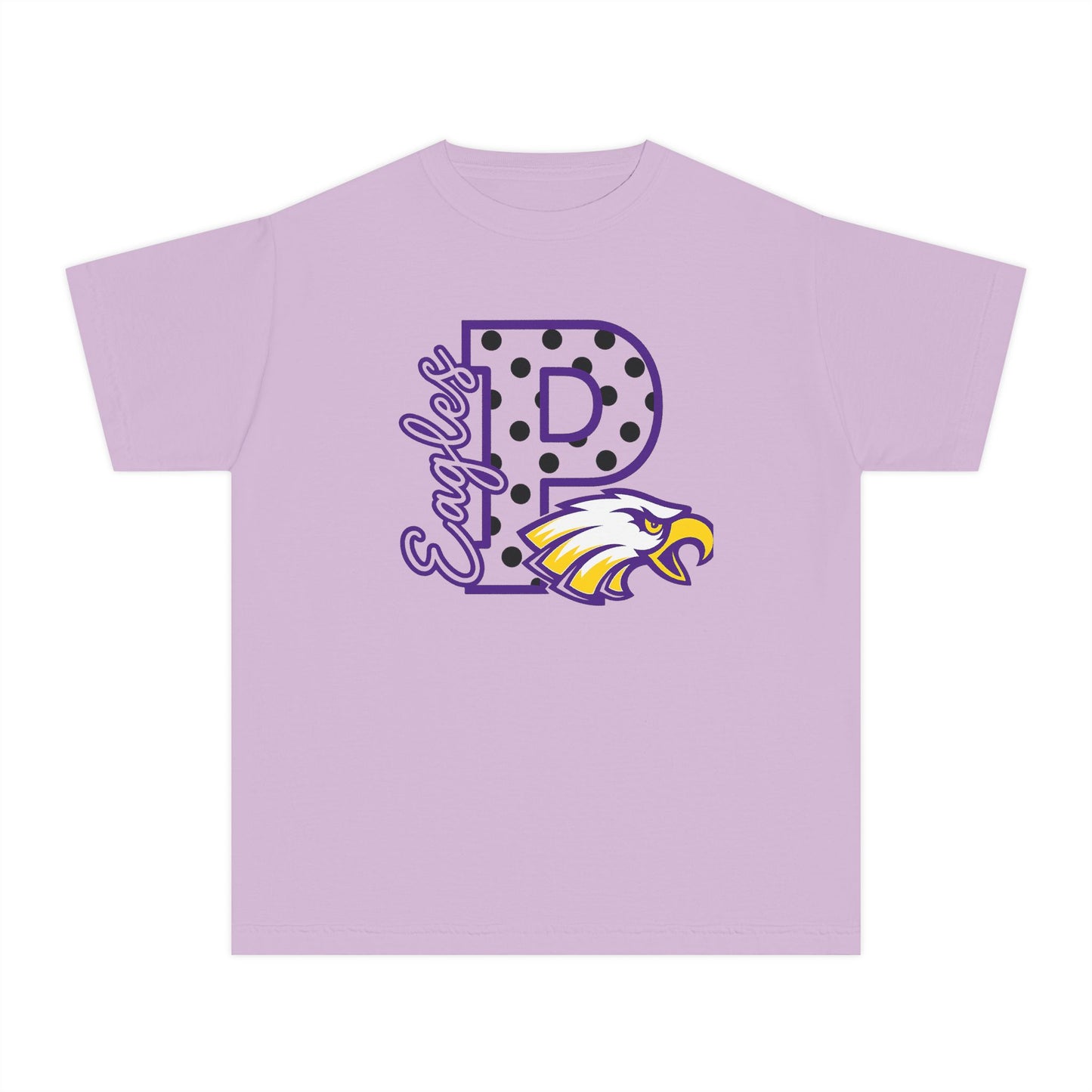 Youth Pecos Polka Dot Pride - Comfort Color Tee - 9 Colors