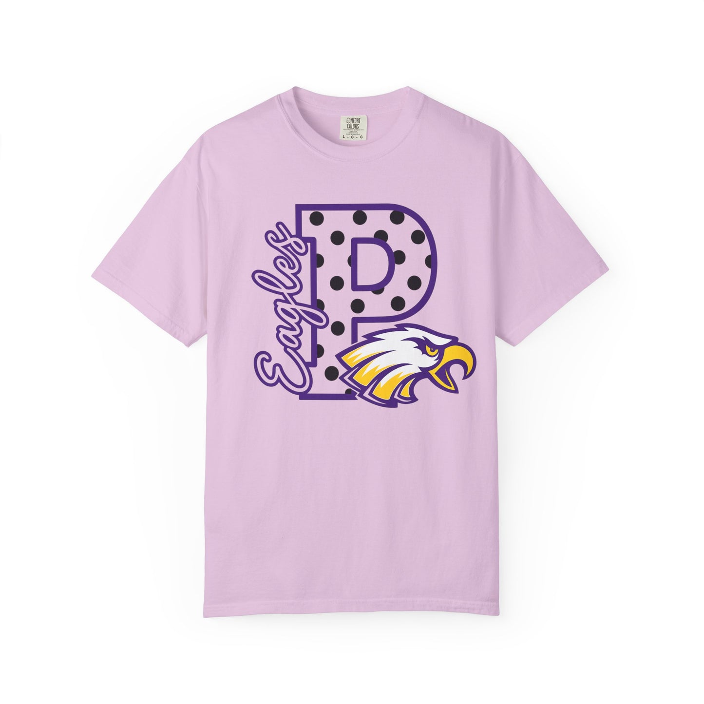 Pecos Polka Dot Pride Comfort Color Tee - 8 Colors