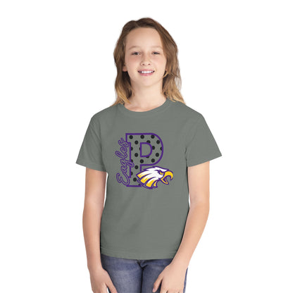 Youth Pecos Polka Dot Pride - Comfort Color Tee - 9 Colors