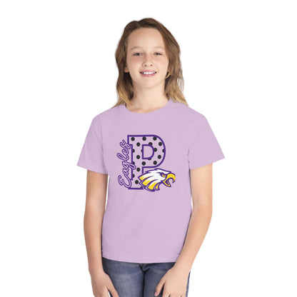 Youth Pecos Polka Dot Pride - Comfort Color Tee - 9 Colors