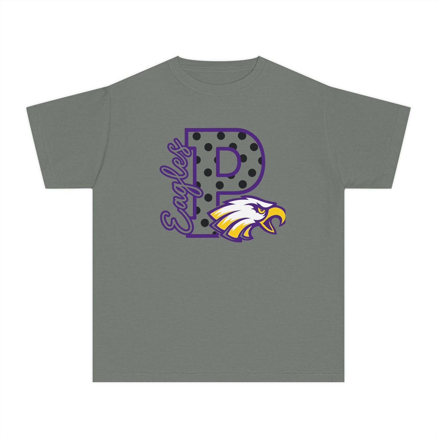 Youth Pecos Polka Dot Pride - Comfort Color Tee - 9 Colors