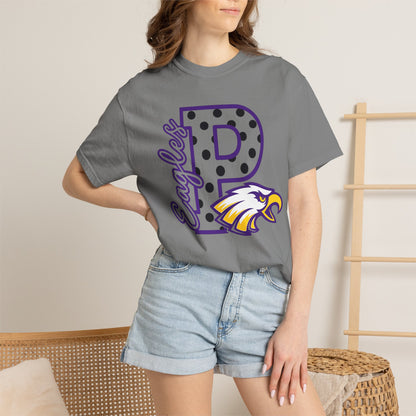 Pecos Polka Dot Pride Comfort Color Tee - 8 Colors
