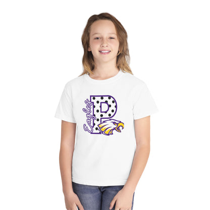 Youth Pecos Polka Dot Pride - Comfort Color Tee - 9 Colors
