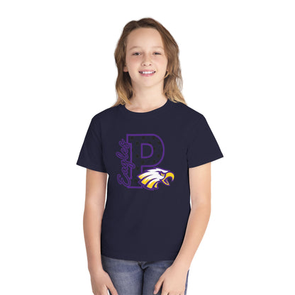 Youth Pecos Polka Dot Pride - Comfort Color Tee - 9 Colors