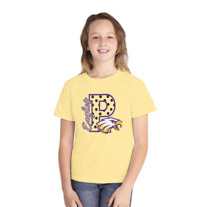 Youth Pecos Polka Dot Pride - Comfort Color Tee - 9 Colors