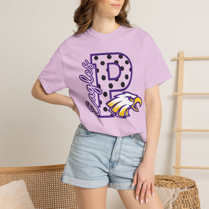 Pecos Polka Dot Pride Comfort Color Tee - 8 Colors