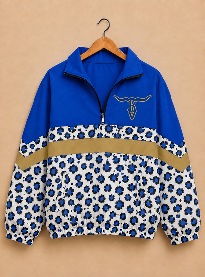 Buena Vista Longhorns Prowler Print Windbreaker
