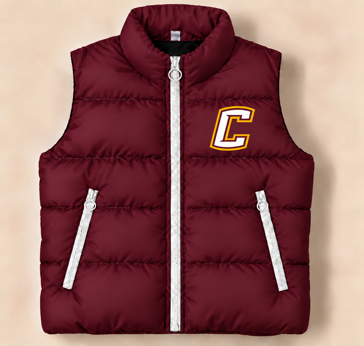 Chesterton Trojans Classic Puffer Vest - PREORDER