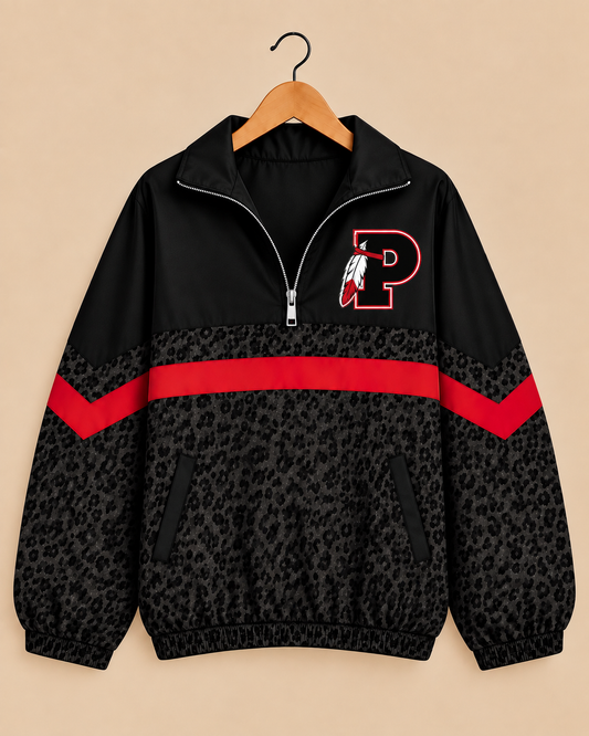 Portage Midnight Leopard Windbreaker