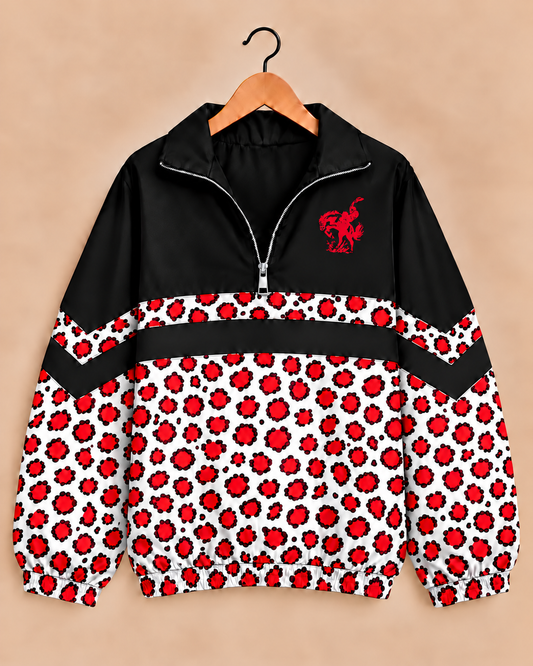 Grandfalls Cowboys Prowler Print Windbreaker