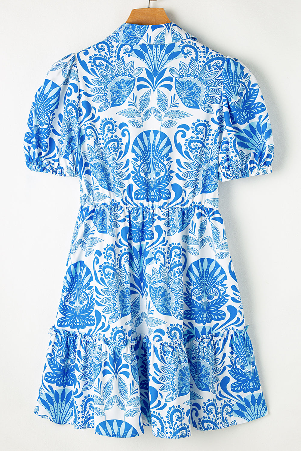The Ella Mae Blue Mini Dress