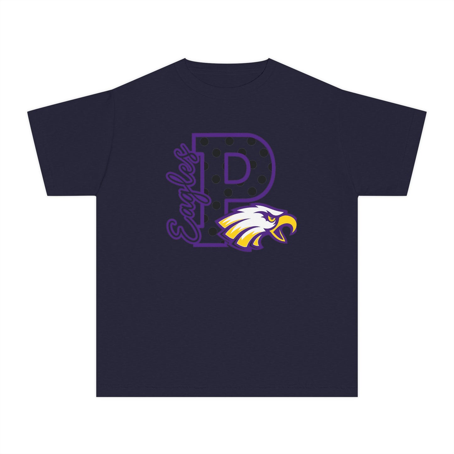 Youth Pecos Polka Dot Pride - Comfort Color Tee - 9 Colors