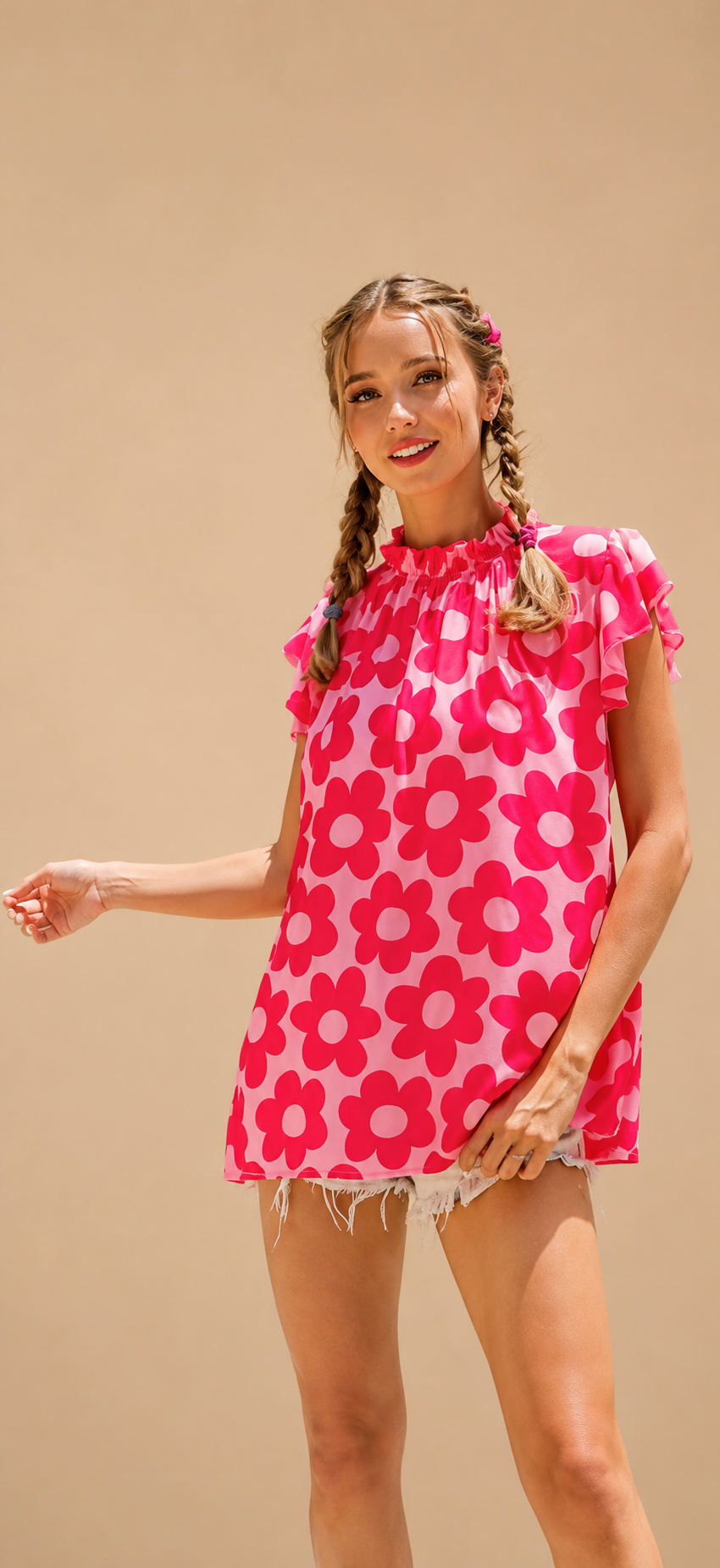 Daisy Ruffled Top