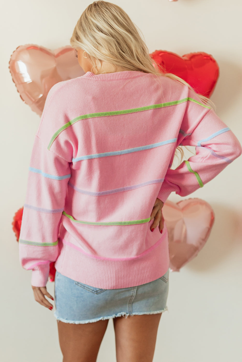 Pretty in Pink Sweater