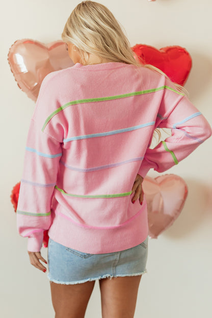 Pretty in Pink Sweater