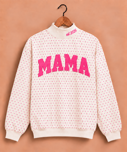 Girl Mama Mockneck - 2026