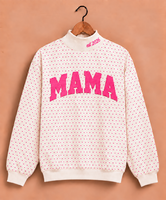 Girl Mama Mockneck - 2026