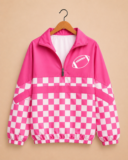 Brynlee’s Pink Out Windbreaker