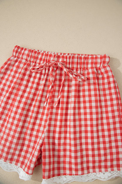 Pretty In Gingham Shorts