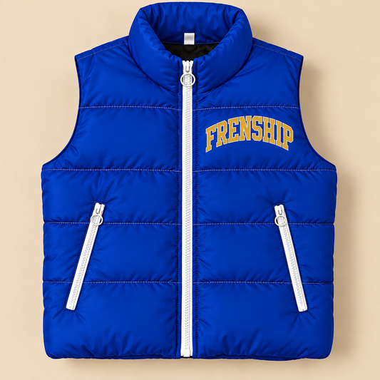 Custom Frenship Classic Puffer Vest - PREORDER