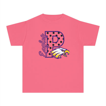 Youth Pecos Polka Dot Pride - Comfort Color Tee - 9 Colors