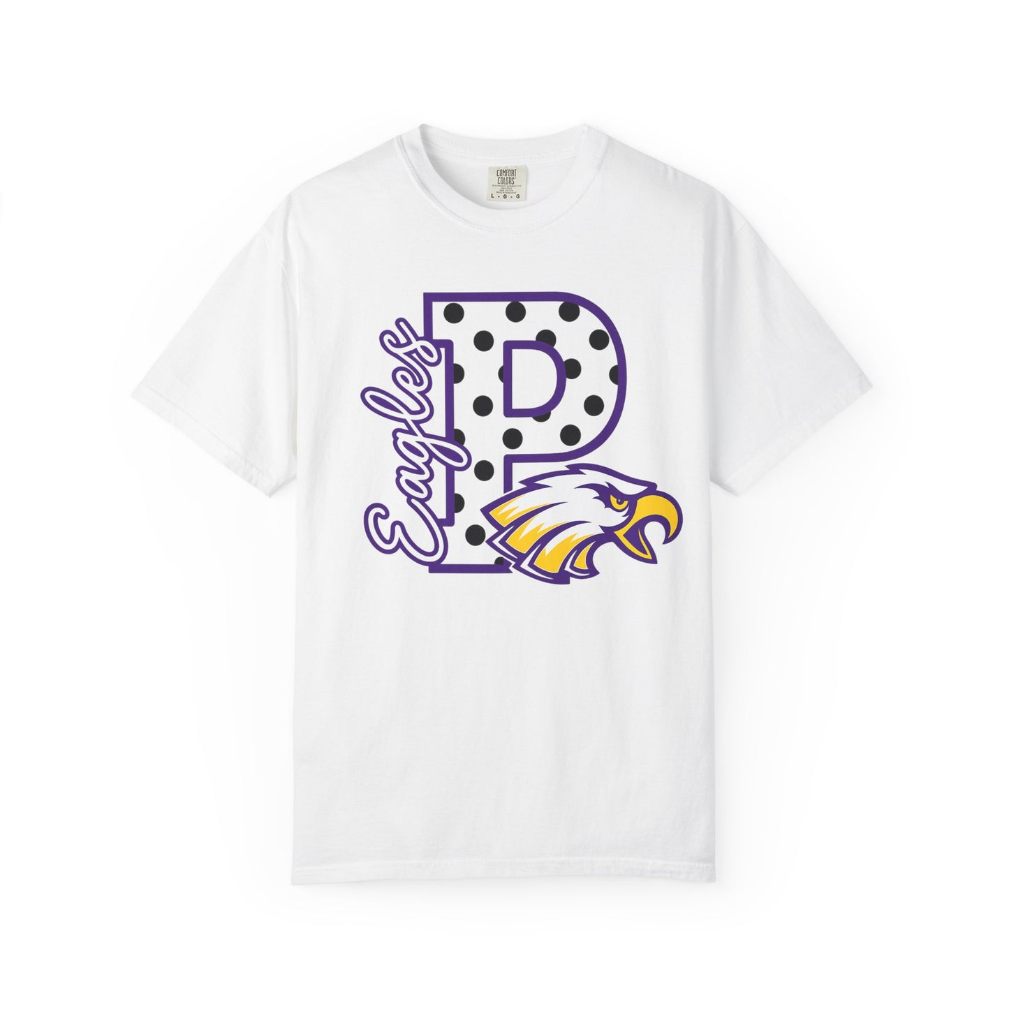 Pecos Polka Dot Pride Comfort Color Tee - 8 Colors