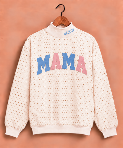 Boy/Girl Mama Mockneck - 2021