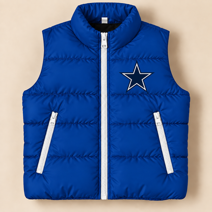 Dallas Cowboys Classic Puffer Vest - PREORDER