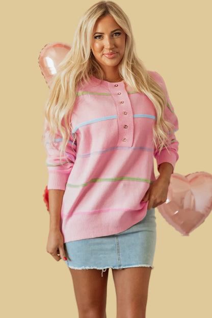 Pretty in Pink Sweater
