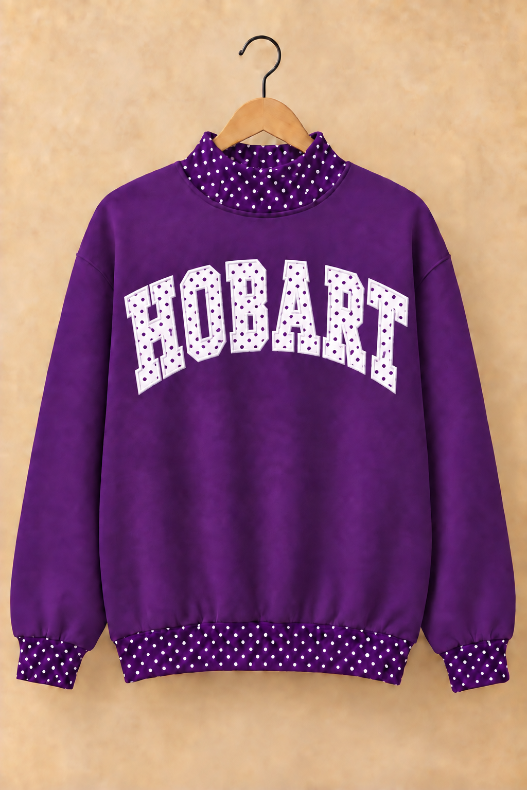 Hobart Brickies Mockneck - Purple