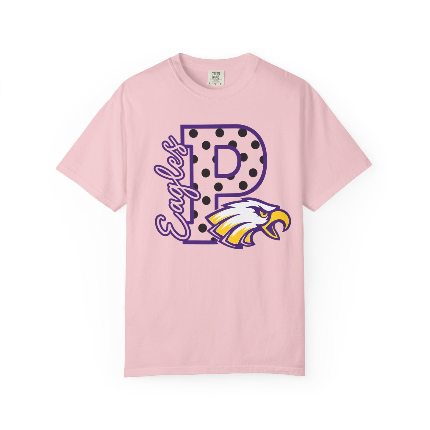 Pecos Polka Dot Pride Comfort Color Tee - 8 Colors