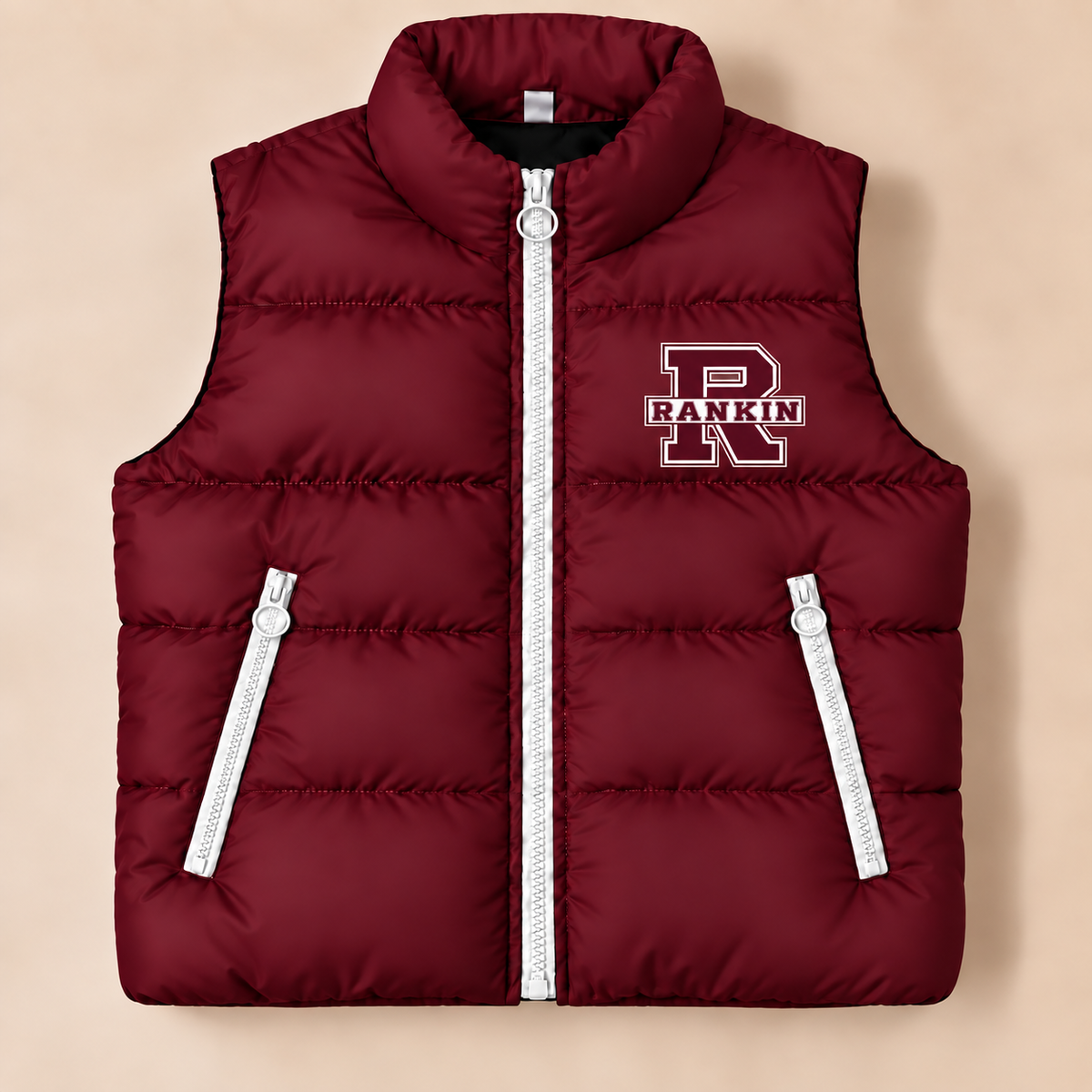 Rankin Red Devils Classic Puffer Vest - PREORDER