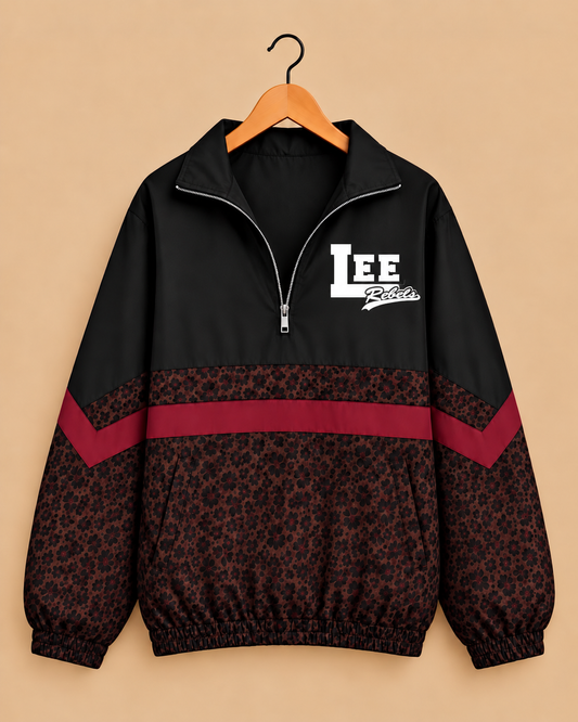 Midland Lee Brown Leopard Windbreaker