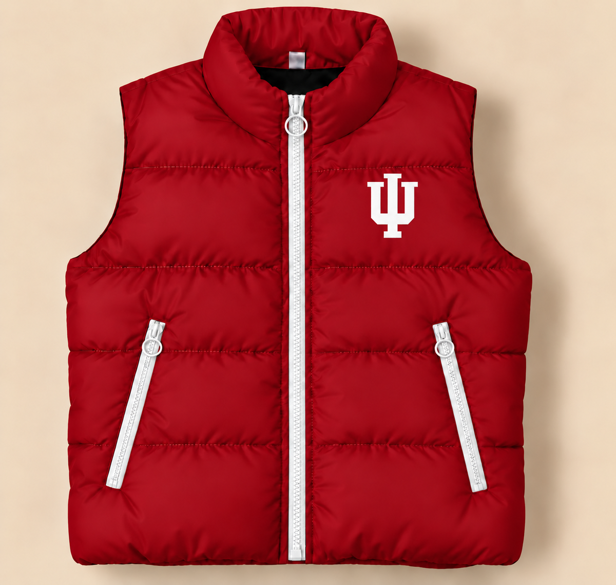 Indiana University Classic Puffer Vest - PREORDER
