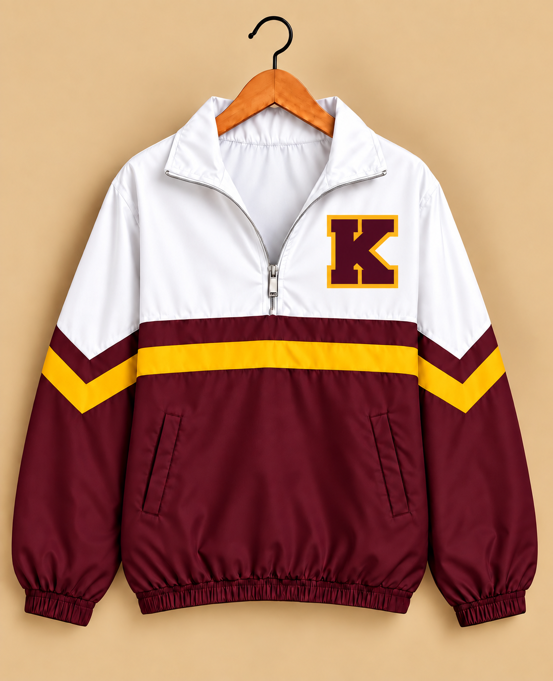 Kermit Yellow Jackets Classic Windbreaker