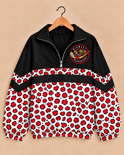 Midwest Blackbirds Prowler Print Windbreaker