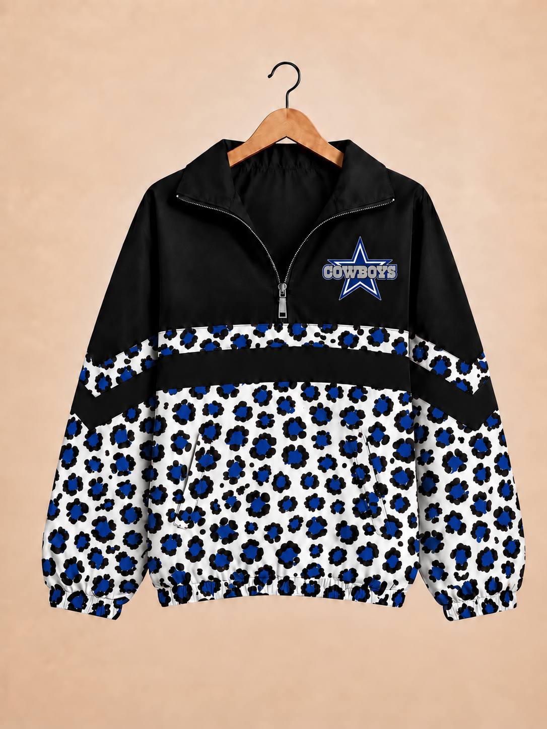 Dallas Cowboys Prowler Print Windbreaker