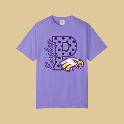 Pecos Polka Dot Pride Comfort Color Tee - 8 Colors