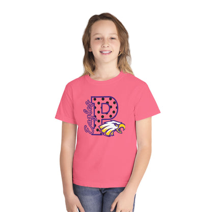 Youth Pecos Polka Dot Pride - Comfort Color Tee - 9 Colors