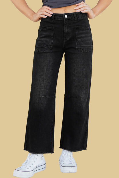 Off Duty Barrel Jeans