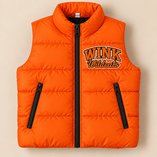 Wink Classic Puffer Vest - PREORDER