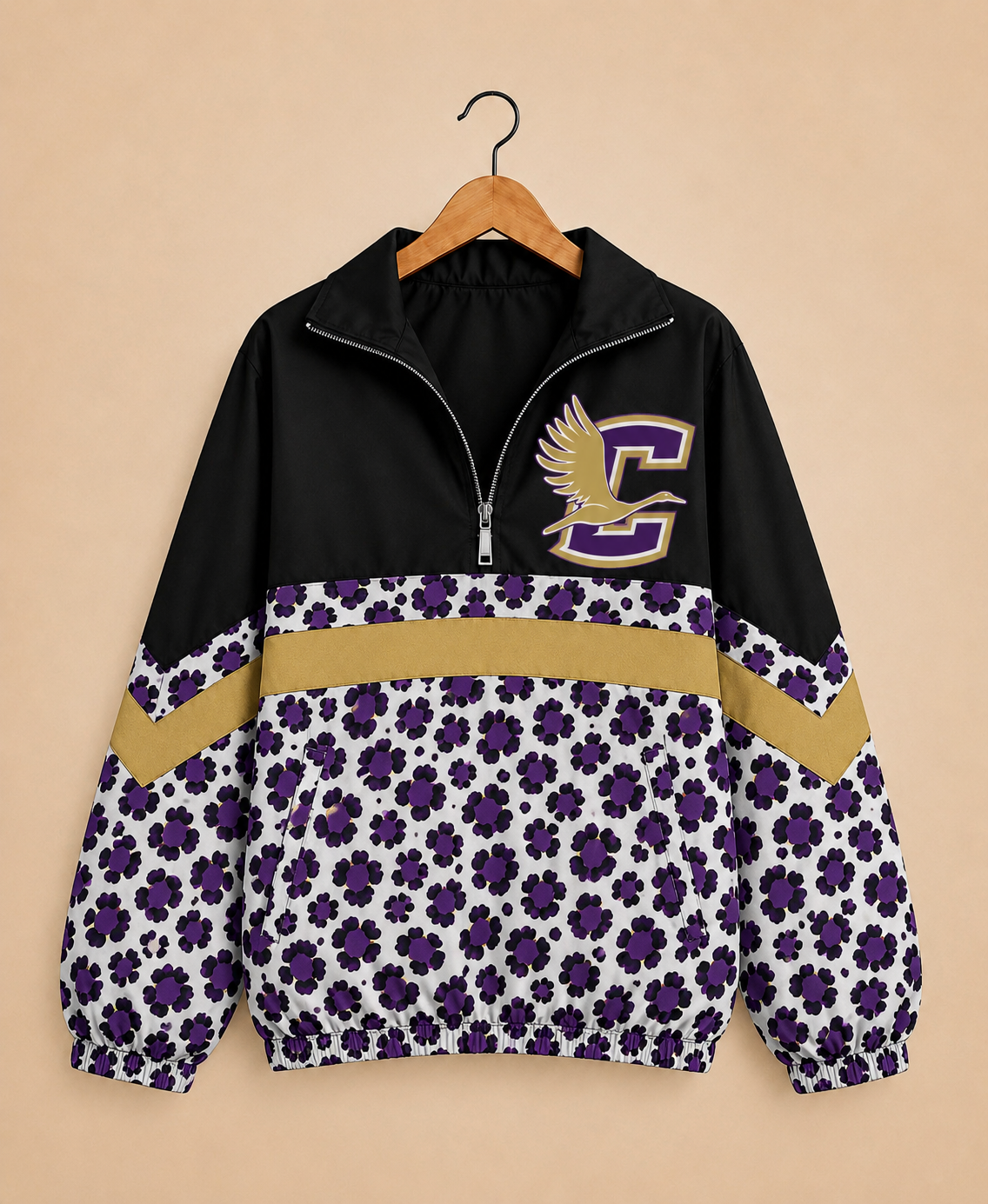 Purple CRANE Prowler Windbreaker