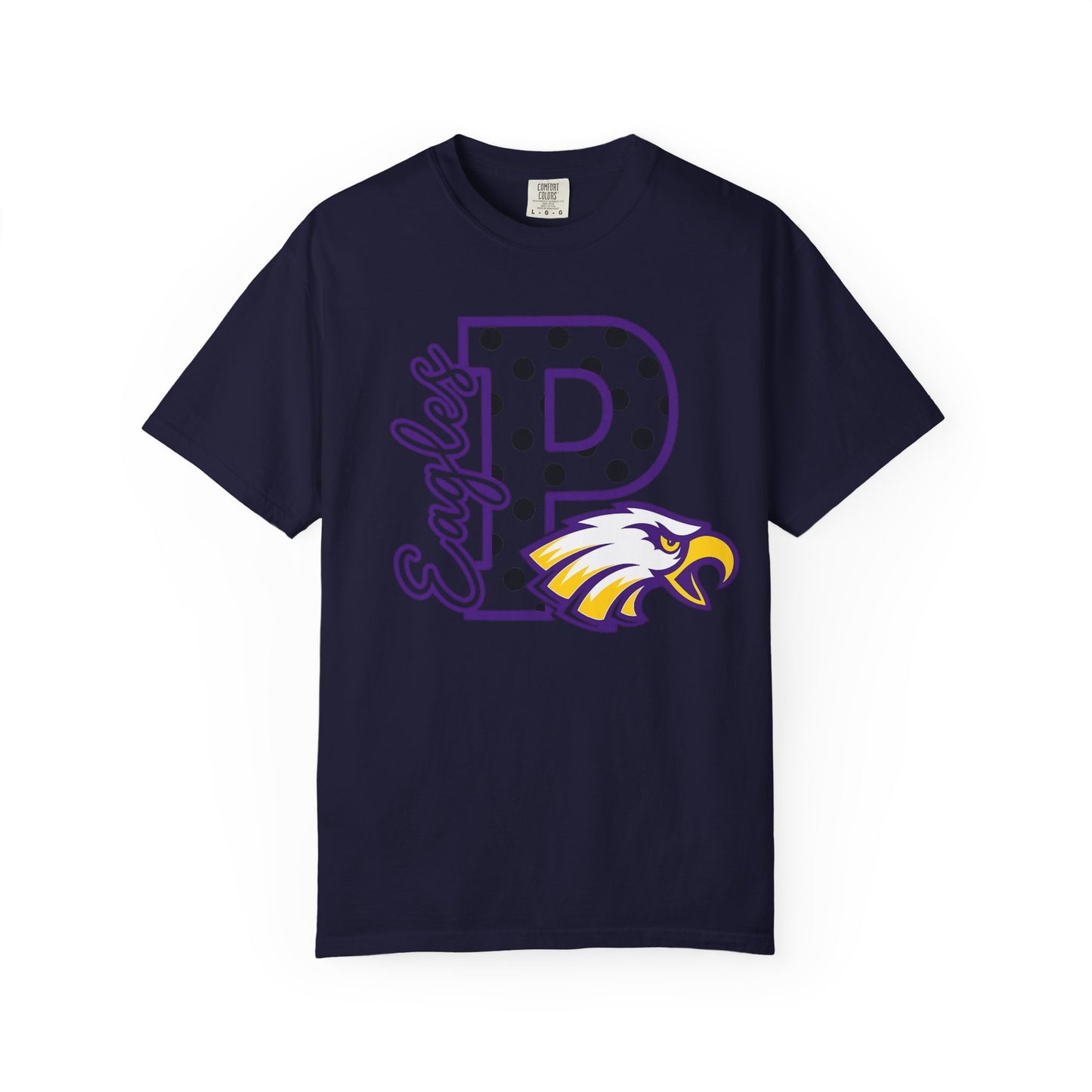 Pecos Polka Dot Pride Comfort Color Tee - 8 Colors