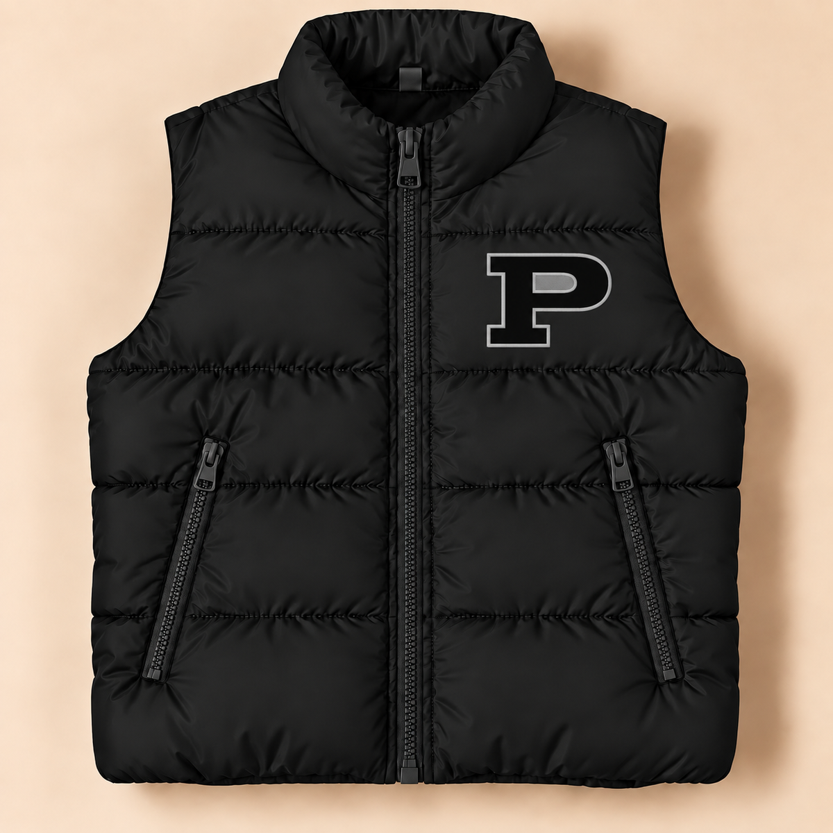 Permian Panthers Classic Puffer Vest - PREORDER
