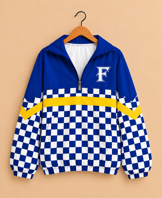 Frenship Checkered Windbreaker
